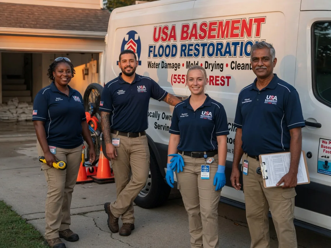 Basement Flood Cleanup company in Zoar, OH